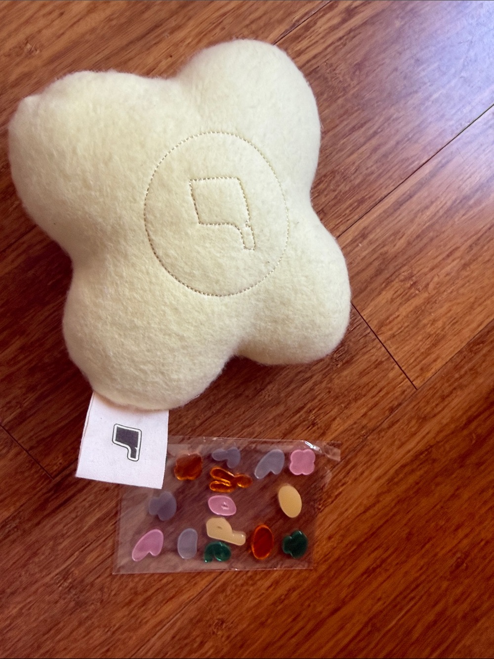 Rhode Plushie from Coachella Activation 2026 - includes Rhode stickers